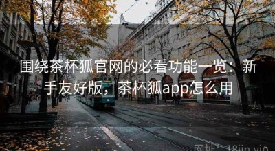 围绕茶杯狐官网的必看功能一览：新手友好版，茶杯狐app怎么用